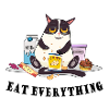 Voracious cat