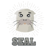 Sceau cadeau prédateur Pinnipedia