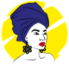 african woman