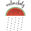 Melancholic watermelon