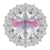 butterfly mandala