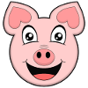 FUNNY PIG