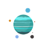 Uranus Planet Geschenk