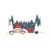 Santa Reindeer Santa Claus