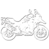 R1200GS (K50) - Moto Enduro - Silhouette