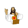 Jesus Meme Gud sjov sjov kristen skjorte