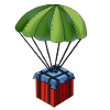 Battlegrounds PUBG parachute
