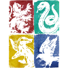 Harry Potter Houses Collage