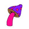 Mushroom psy purple
