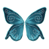 Butterfly wings, fairy, Wonderland, magic
