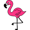 cute flamingo