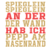 Pepp am Nasenrand