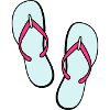 flip flops sommer beach strand party