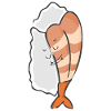 Sushi étreignant