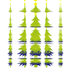Bunter Weihnachtsbaum Christmas Tree