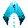 Aquaman Film Logo Silhouette