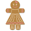 Pfefferkuchenmann Mädchen