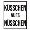 Bisous sur la noix noir