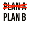 Plan A Plan B black