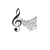 Notes de musique Symphony
