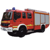 Fire department, fire engine, gift