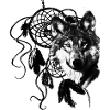 Wolf | Traumfänger | Geschenkidee