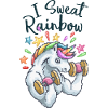 I Sweat Rainbow