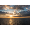 Sunset on the sea
