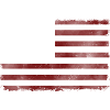USA Flag Old School