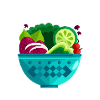 Salad healthy food
