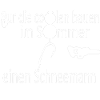 Snowman in the summer