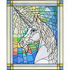 Einhorn in Glas