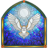 Owl and Moon