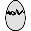 Egg with chicks