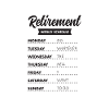 Pensioneret Pensionskalender Funny Gaveidee