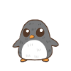 Penguin Chubby Chubby Penguin with Overweight