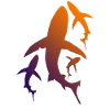 Shark warm with gradient