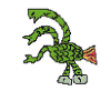 Three-headed Hydra Pixelart
