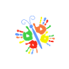 Children's handprint butterfly
