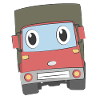 Camion avec visage