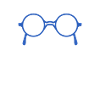 Blue glasses