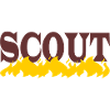 T-shirt scout • Scout Camp • Cadeau