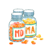 Ecstasy tablet