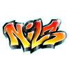 Graffiti NILS Print på alt!