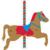 Karussellpferd