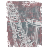 Saxophone Jazz Swing Classic Retro Ska Punk Rock