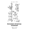 Animated Christmas ornament