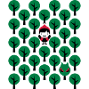 Fairytale - Märchen - Rotkäppchen - Wolf - Grafik
