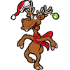 Funny reindeer