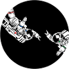 Astronaut friends